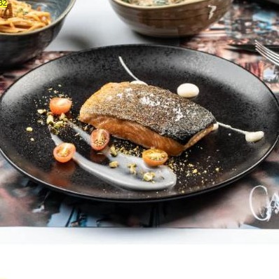 Salmón a la plancha